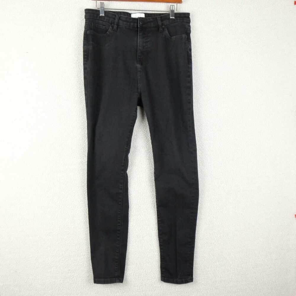 Duer Jeans Womens 32X31 Black Slim Stretch Performance Denim Lightweight